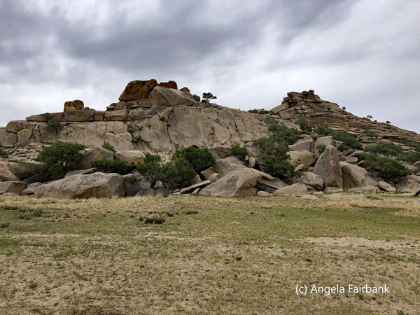 rocks at picnic spot