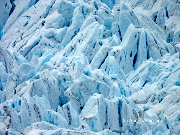 glacier snow detail