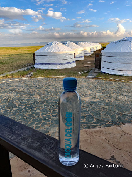water bottle and gers