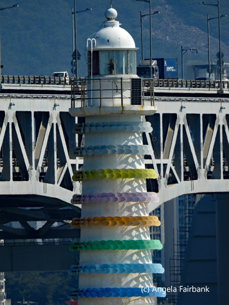 courful lighthouse at yongho