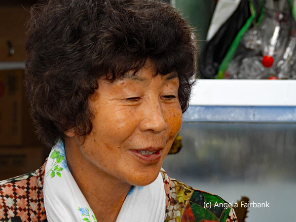 a real life haenyeo age 73