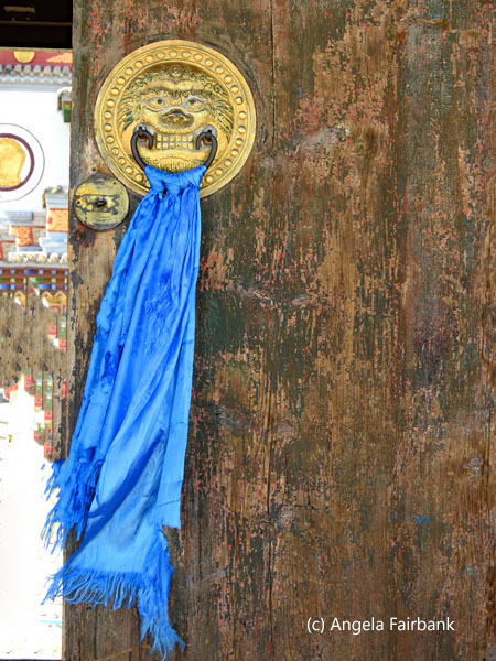 door at monastery