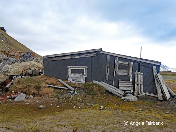 back of hut