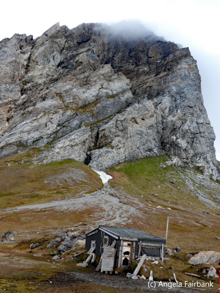 hut beneath bird rock
