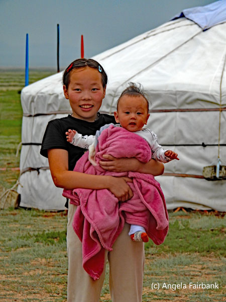 niece and baby