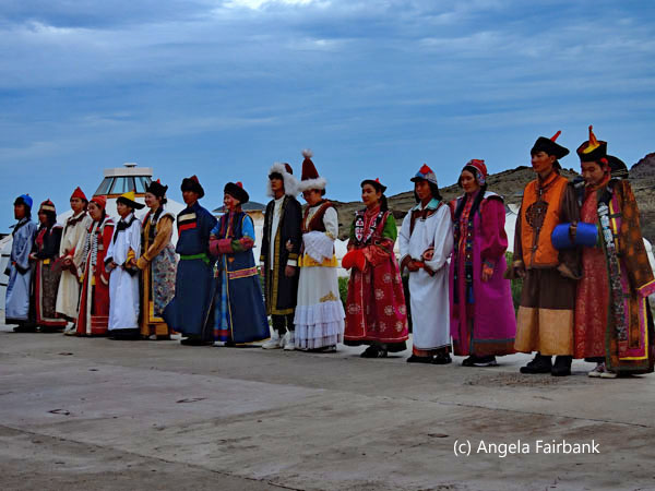 mongolian tribal costumes fashion show