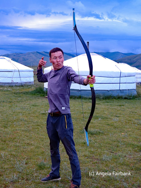 bukhbat at archery