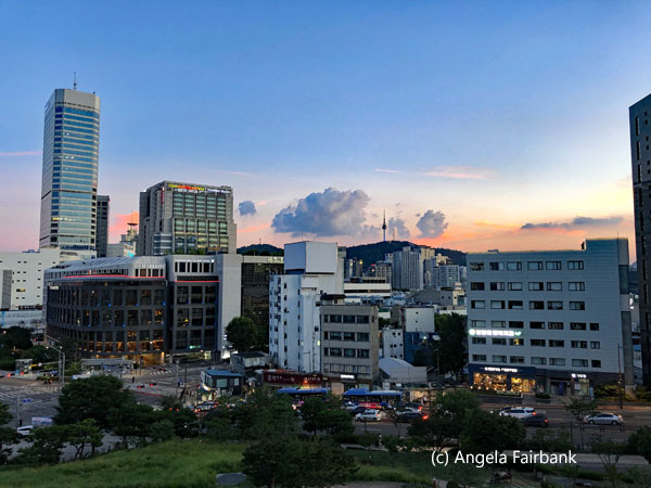 city view at dusk 1