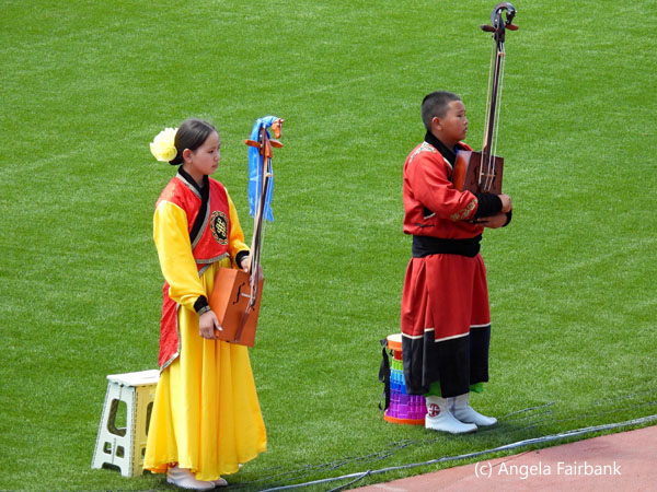 two string instrumentalists