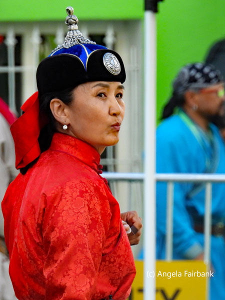 female archer in red 2