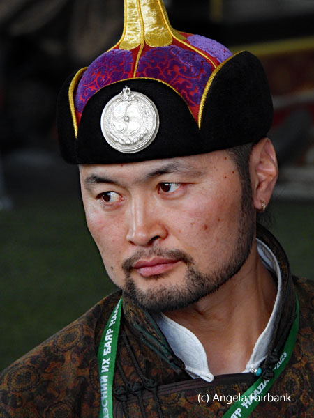 man in brown tunic