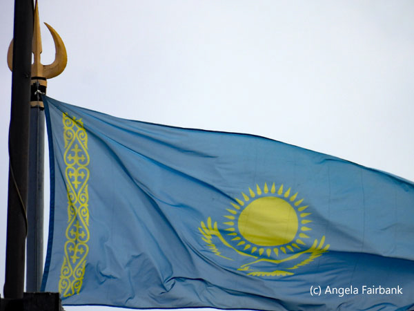 Kazakhstan flag