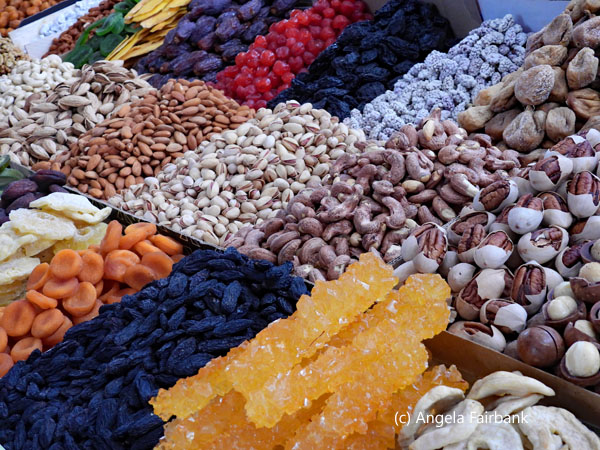 dried fruit and nuts at green market 1