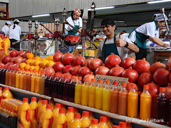 juices at green market