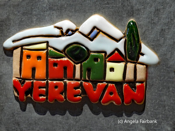 Yerevan fridge magnet