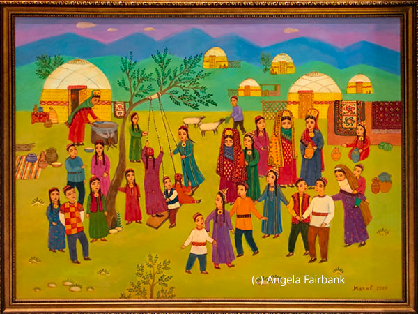 painting of cultural event in our hotel 1