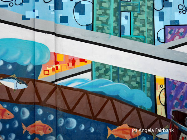 fish mural