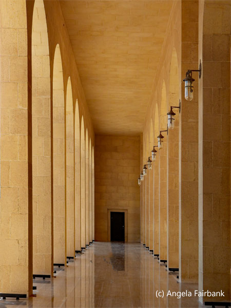grand mosque hallway