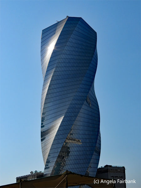 spiral building