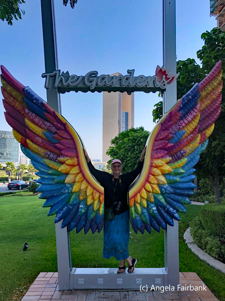 me with angel wings