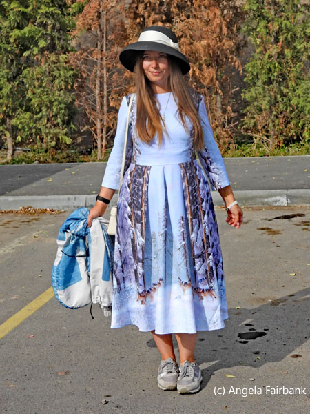 Olga, our Kyrgyzstan guide