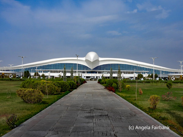 Ashgabat airport bird 2
