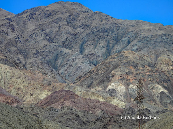 multicoloured mountains
