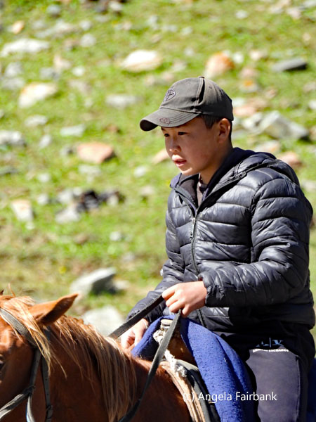 boy on horseback