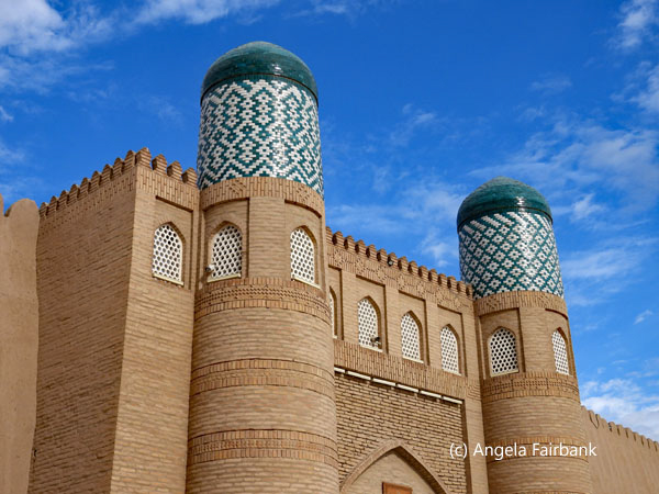 madrasah with minarets