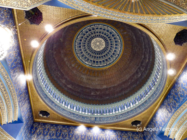 grand mosque ceiling