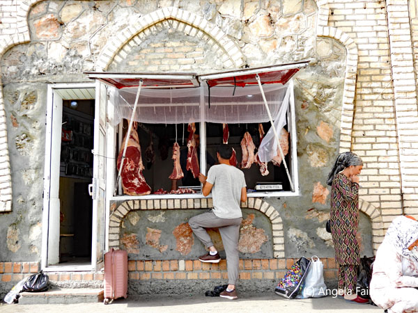 meat market on the street