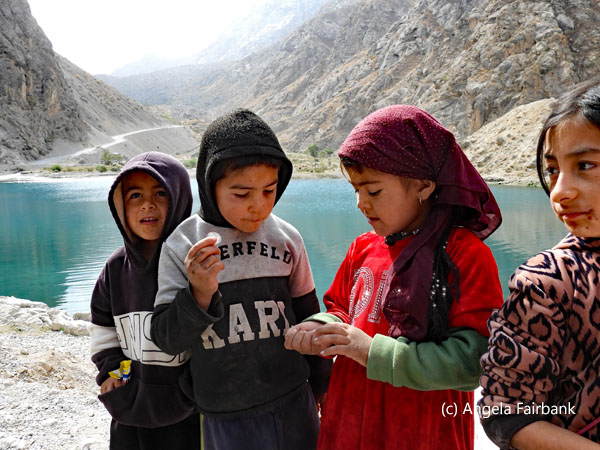 4 children at lake 5