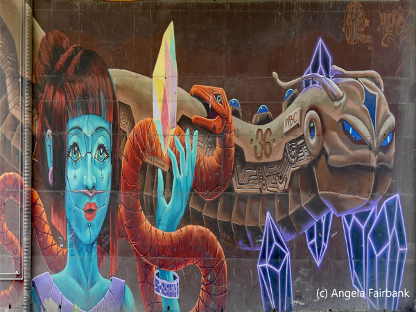 mural under highway 2