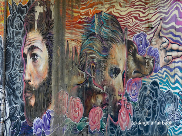 mural under highway 3