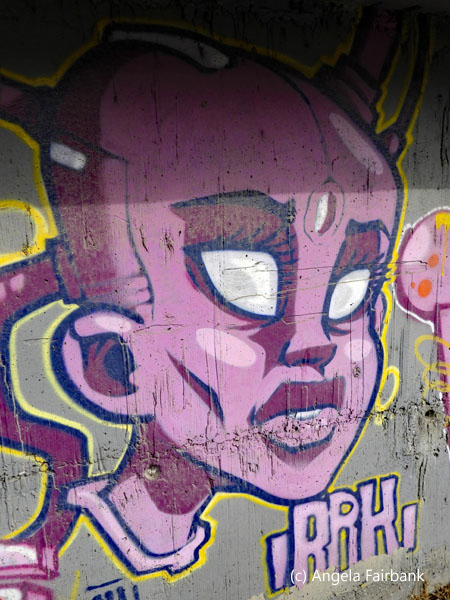 mural under highway 7