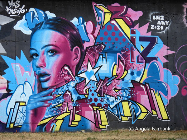 mural under highway 11