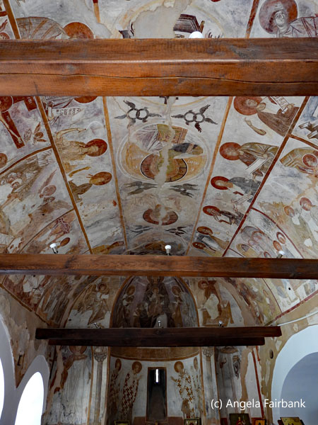 inside church