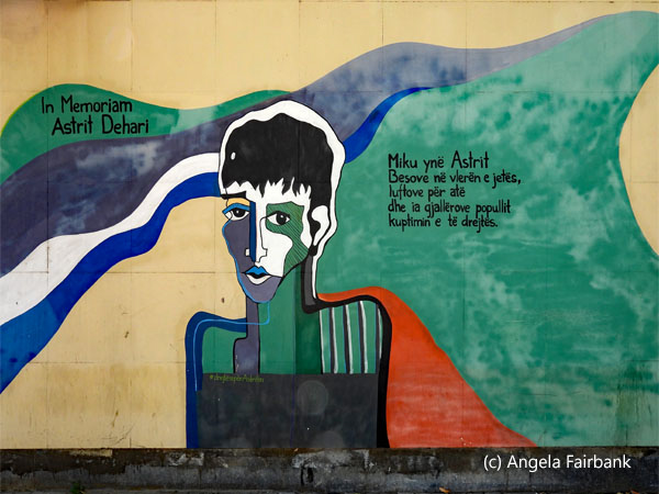mural of Astril Dehari