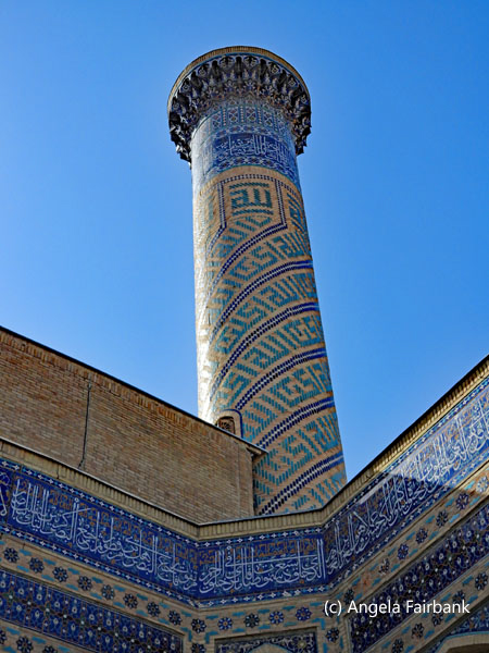 Gur-e-Amir mausoleum minaret