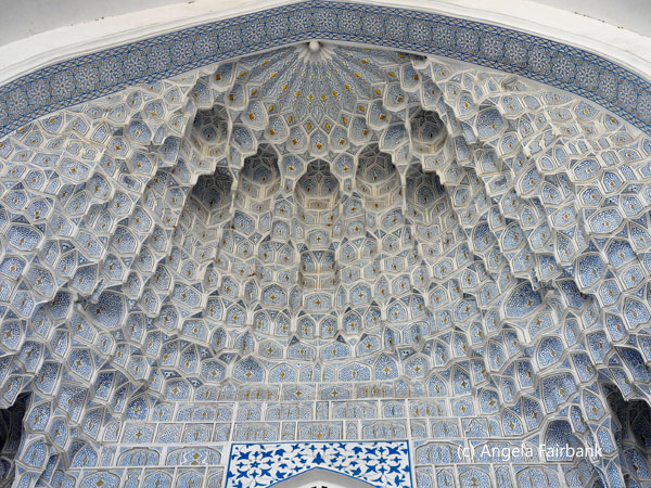 detail of Gur-e-Amir mausoleum