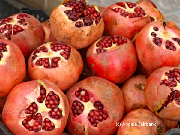 pomegranates