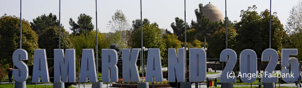Samarkand 2025 sign