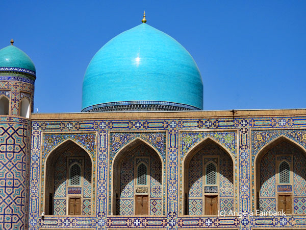 Registan building detail 5