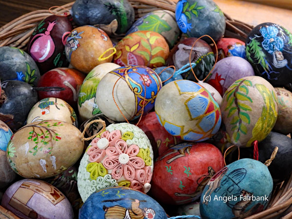 eggs made from paper