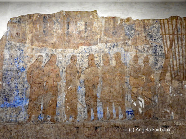 old paintings in Afrasiab Museum 2