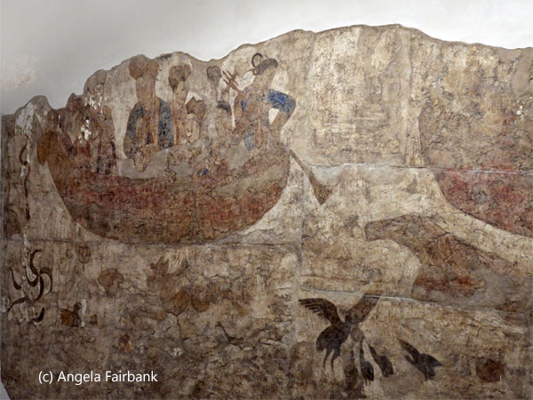 old paintings in Afrasiab Museum 3