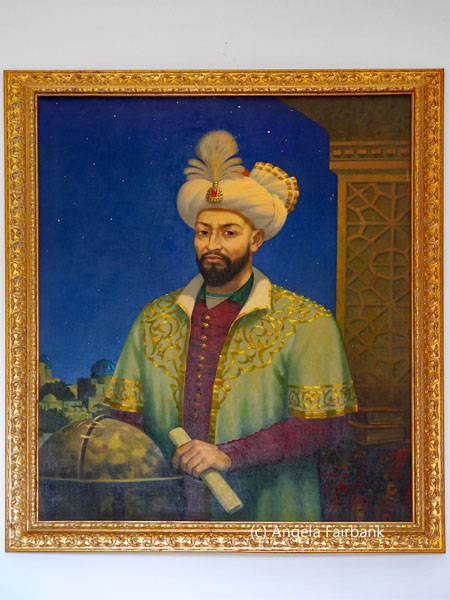 painting of Ulug Beg