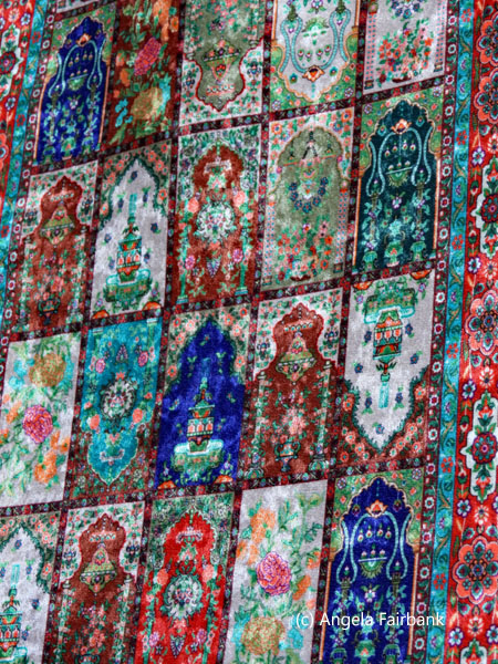 silk carpet