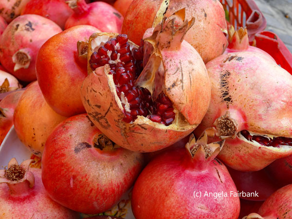 pomegranates