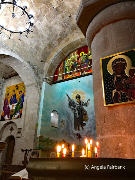 candles in the orthodox church